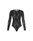 ZIMMERMANN LACE BODYSUIT BLACK