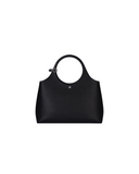 COURRÈGES HOLY DAY TOTE BAG GRAINED LEATHER BLACK