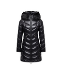 MONCLER FULMARUS LONG DOWN JACKET BLACK