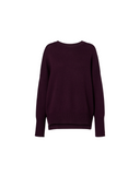 LISA YANG MILA PULL ROUND NECK MAHOGANY