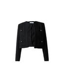 IRO CROPPED KANIL JACKET BLACK