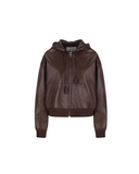 LOEWE FLAMENCO JACKET DARK BROWN