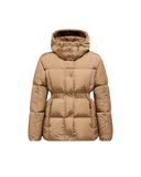 MONCLER AGNEUX SHORT DOWN JACKET CAMEL