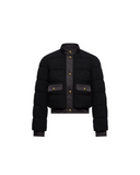 MONCLER BLANDY BOUCLE JACKET BLACK