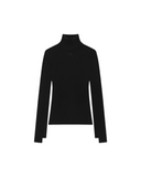 COURRÈGES INTERLOCK MOCKNECK BLACK