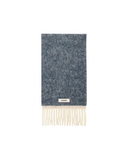 JACQUEMUS THE CARRO SCARF NAVY/WHITE