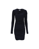 ISABEL MARANT DENISE DRAPED DRESS BLACK