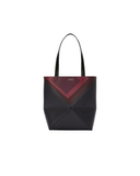 LOEWE X ALBERS PUZZLE FOLD TOTE BAG BLACK