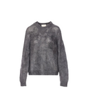 ISABEL MARANT MIRELLA LOGO KNIT ANTHRACITE