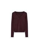 JOSEPH V-NECK PULL MARASCHINO