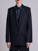 BARBARA BUI BLAZER DARK BLUE