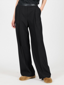LOEWE WIDE LEG TROUSER BLACK