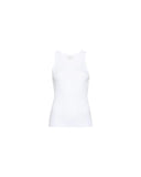 VINCE RIBBED TANK TOP WHITE