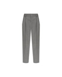 VICTORIA BECKHAM TROUSER DROP-WAIST LIGHT GREY