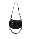 ISABEL MARANT BOLTON BAG BLACK/SILVER