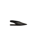 AMI PARIS POINTED TOE SLINGBACK BLACK