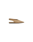 AMI PARIS POINTED TOE SLINGBACK BEIGE