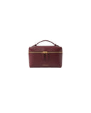 VICTORIA BECKHAM VANITY CROSSBODY BAG BURGUNDY