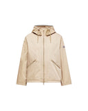 MONCLER CASSIOPEA HOODED JACKET BEIGE