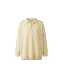 HEMISPHERE POLO PULL VANILLE