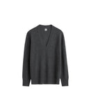 TOTEME PULL V-NECK CHARCOAL