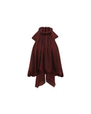 ZIMMERMANN LUNA BILLOW HALTER TOP WINE