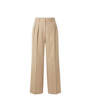 MONCLER TROUSER WIDE LEG BEIGE