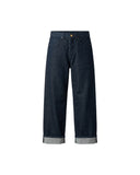 MONCLER DENIM TROUSER STRAIGHT DARK BL