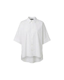 REPEAT OVSD SHIRT WHITE