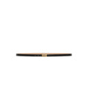 VICTORIA BECKHAM DORIAN FRAME BELT 1.5CM BLACK
