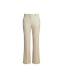 JOSEPH LEATHER TAFIRA TROUSER POWDER