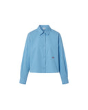 LOEWE CROPPED SHIRT BLUE