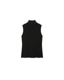 LOEWE HIGH NECK TOP BLACK