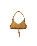 CHLOÉ MARCIE SUEDE SHOULDER BAG WHISPERING ORANGE