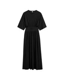 TOTEME TEE DRESS BLACK