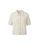 COLORUSH CASHMERE POLO ECRU