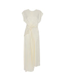 VICTORIA BECKHAM DRESS TWIST WAIST IVORY