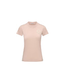 MONCLER EMBROIDERED LOGO T-SHIRT LIGHT PINK