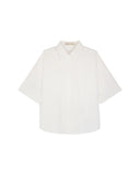 VANESSA BRUNO BOBBY OVSD SHIRT WHITE