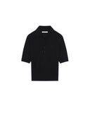 GIVENCHY CROPPED POLO SECOND SKIN EFFECT BLACK