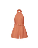 ZIMMERMANN AWAKEN PLAYSUIT CINNAMON
