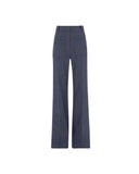VICTORIA BECKHAM ALINA TROUSER DUSK BLUE