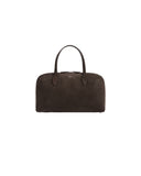 TOTEME TOTE BAG SUEDE BROWN