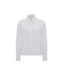 VICTORIA BECKHAM ELLYS CROPPED SHIRT WHITE