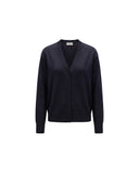 MONCLER CARDIGAN DARK BLUE