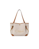 CHLOÉ CLOVER TOTE BAG CLAY BROWN