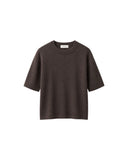 LISA YANG RUBIE T-SHIRT DEEP WALNUT