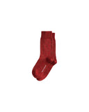JW ANDERSON COTTON SLUB SOCKS RED