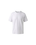 JW ANDERSON TONAL T-SHIRT EMBROIDERED ANCHOR WHITE