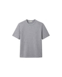 JW ANDERSON TONAL T-SHIRT EMBROIDERED ANCHOR GREY